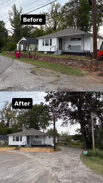 Outdoor project consultation and clean finish
